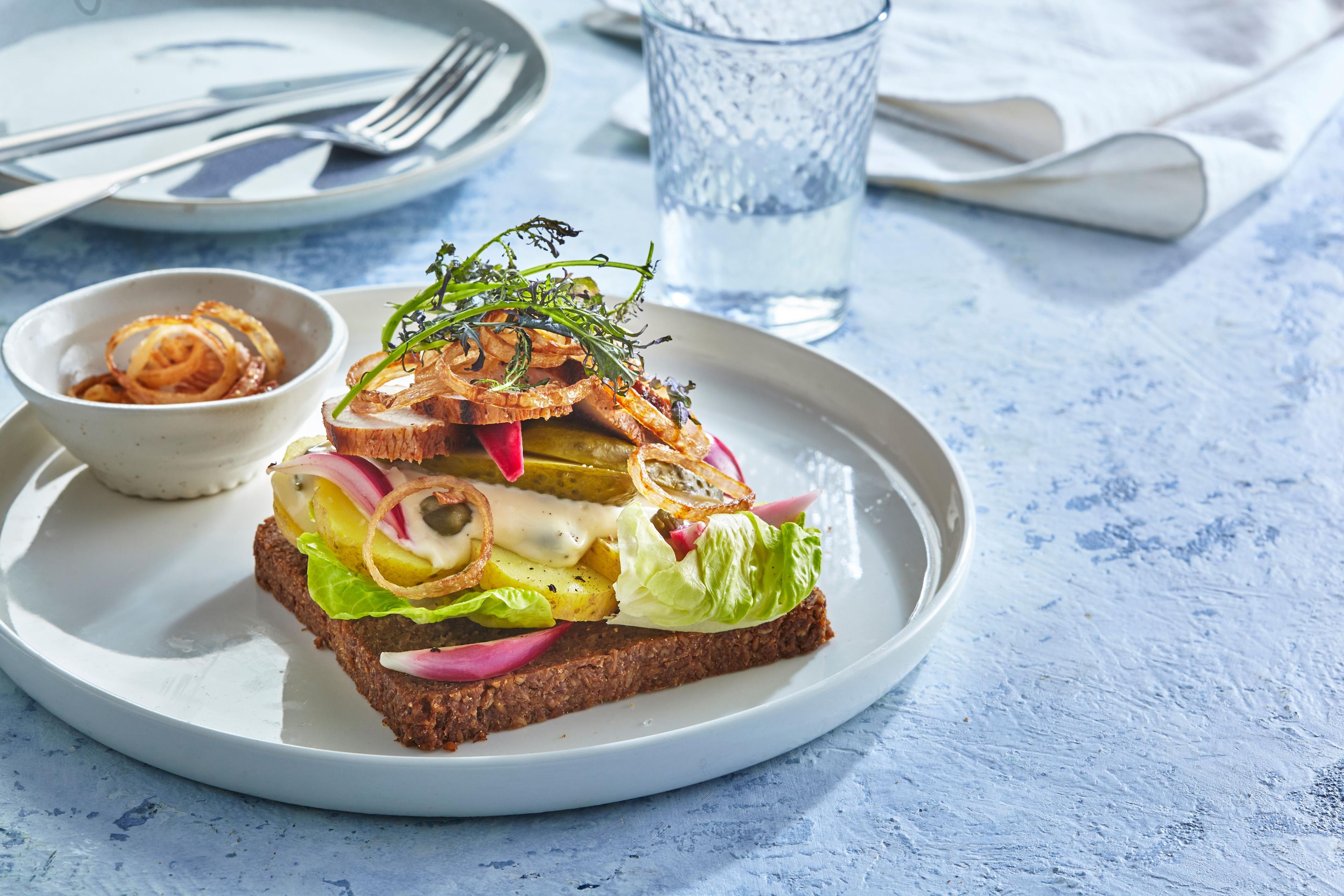 Obložený chlieb Smørrebrød