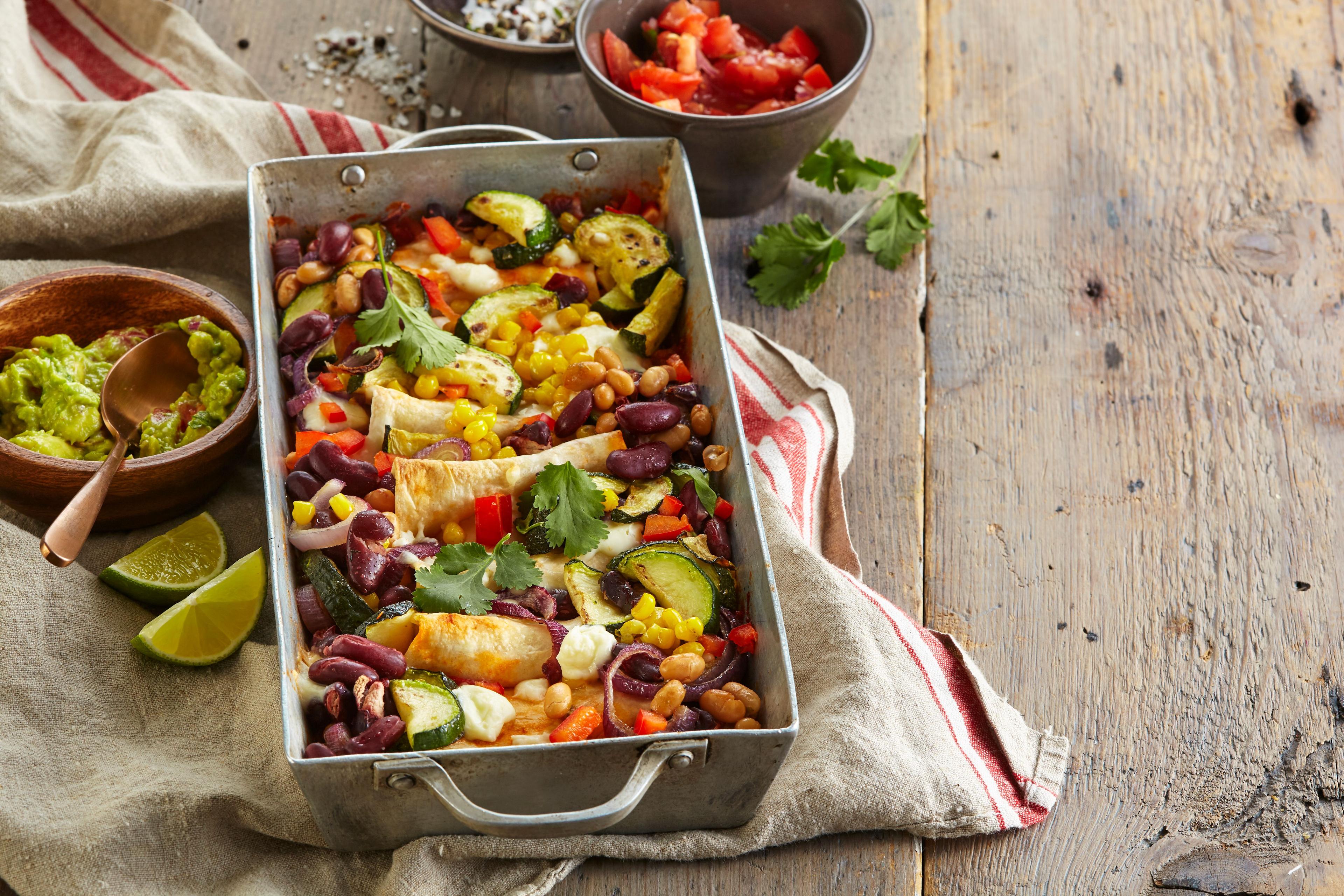 Vegetariánska enchilada