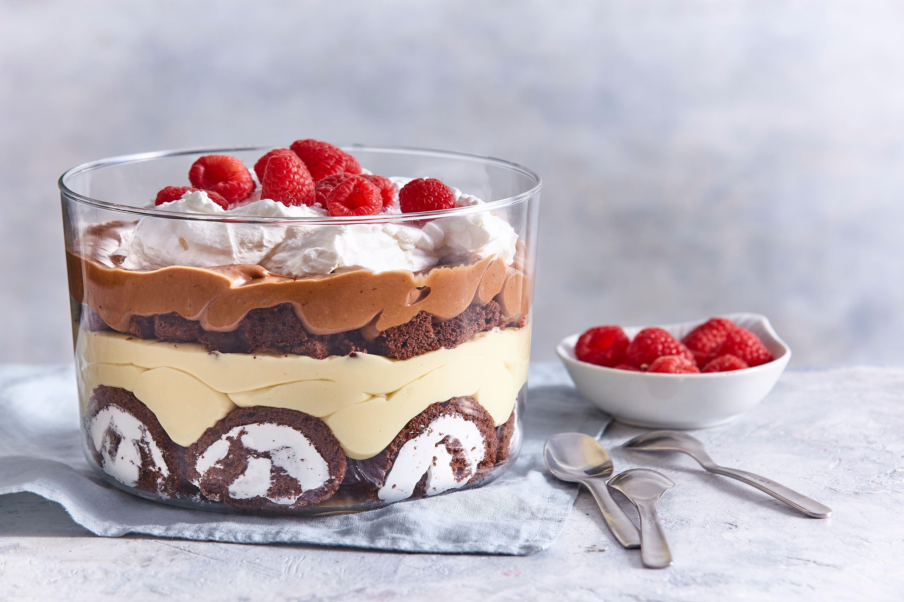 Kávové triffle s Baileys