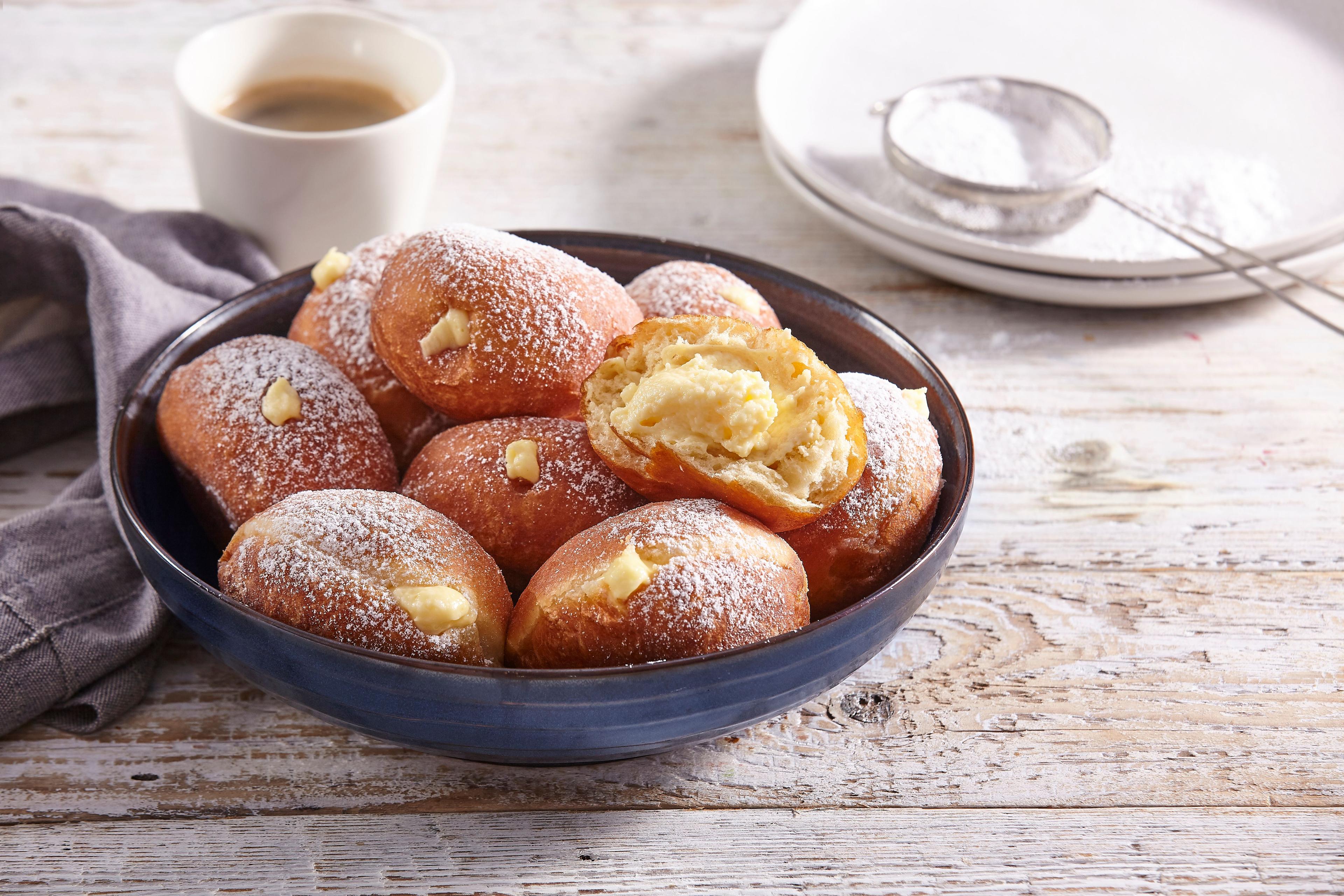 Plnené talianske šišky Bomboloni