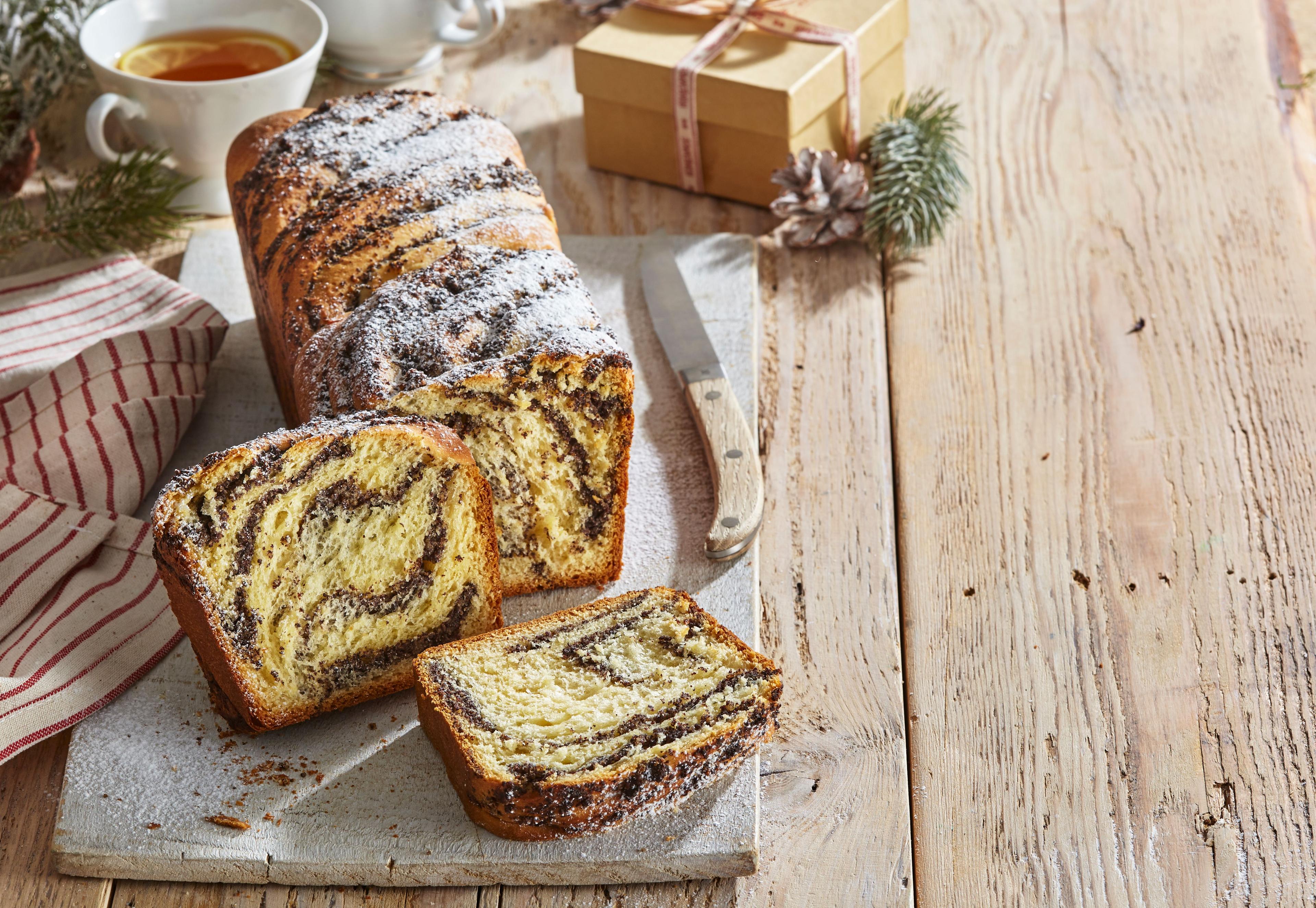 Poľský vianočný makowiec