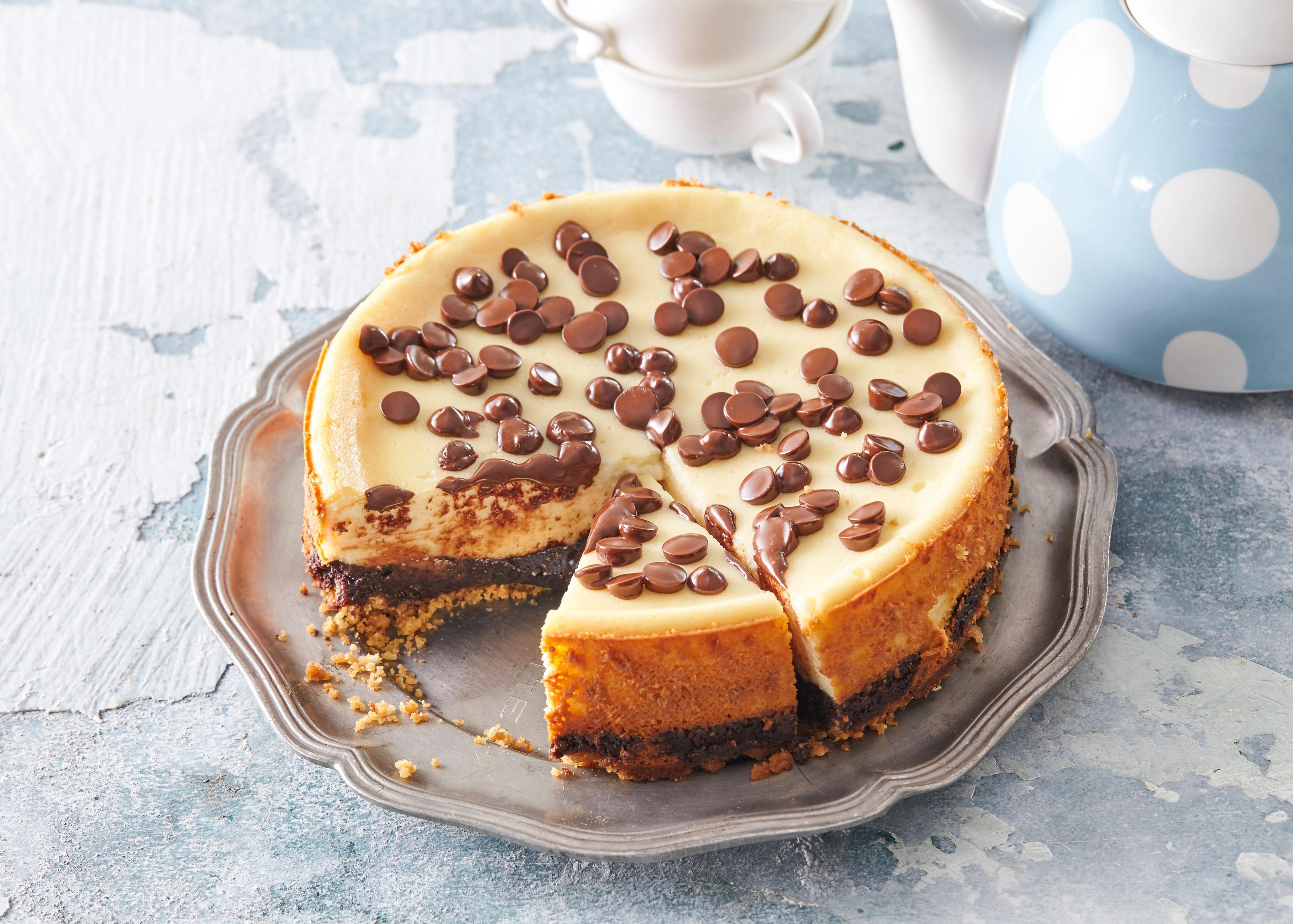 Čokoládovo-tvarohová torta