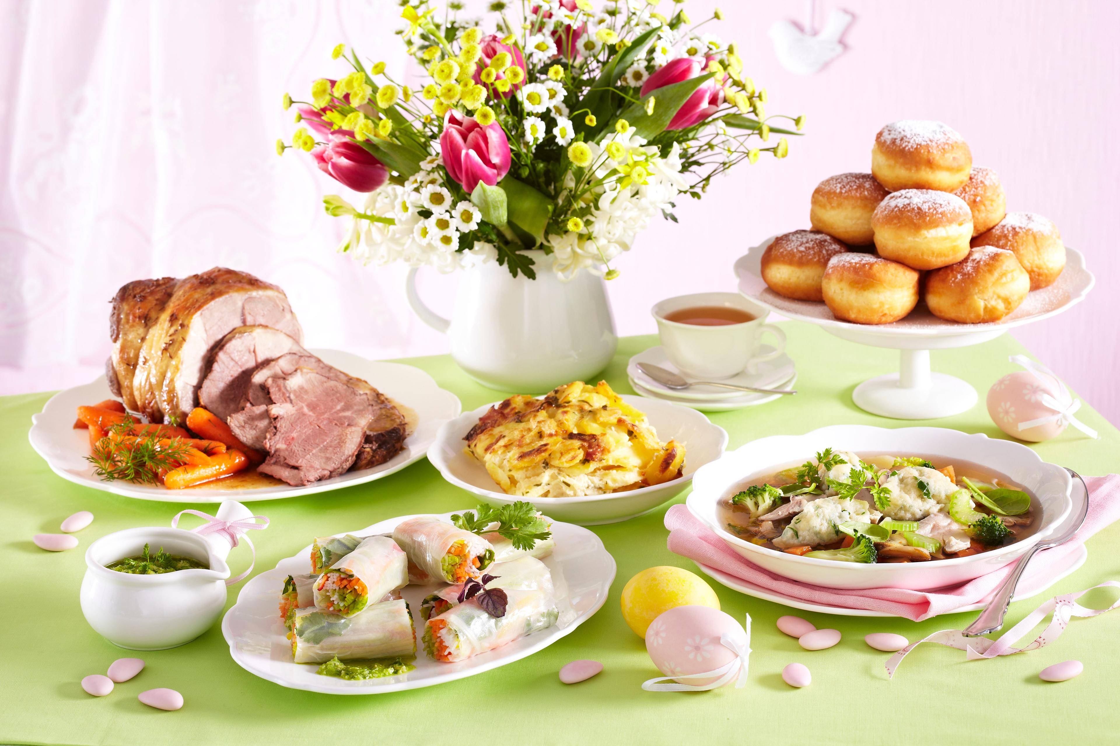 veľkonočné menu moderne