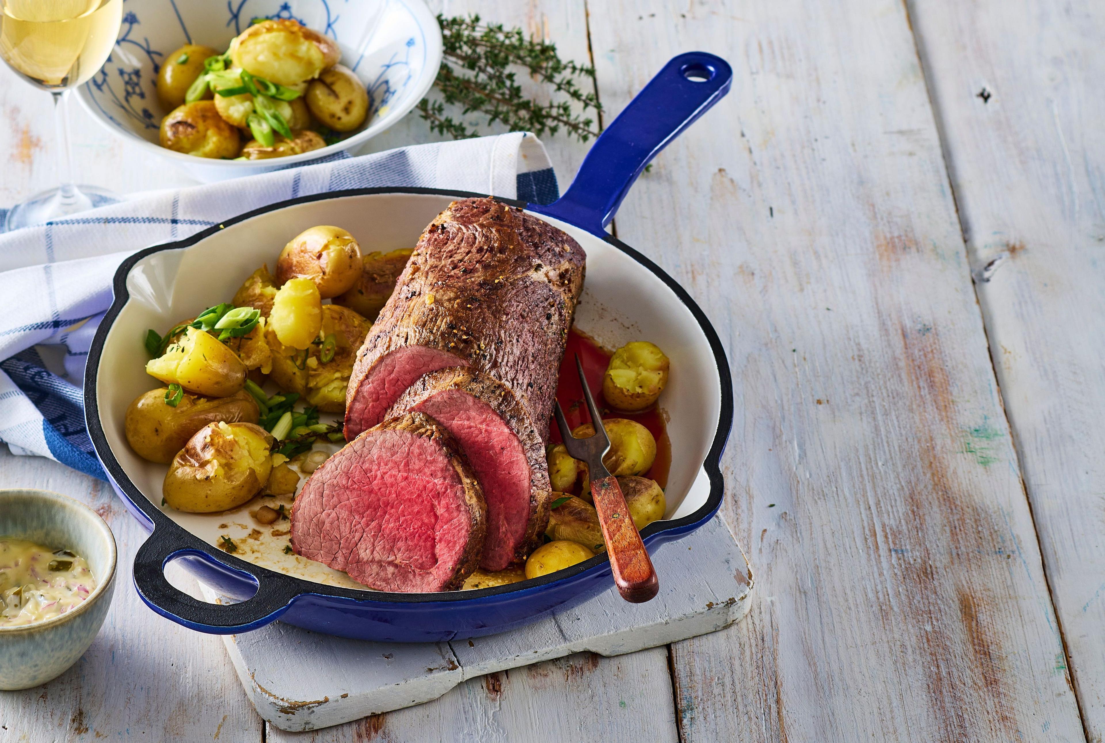 Hovädzie mäso a la roastbeaf