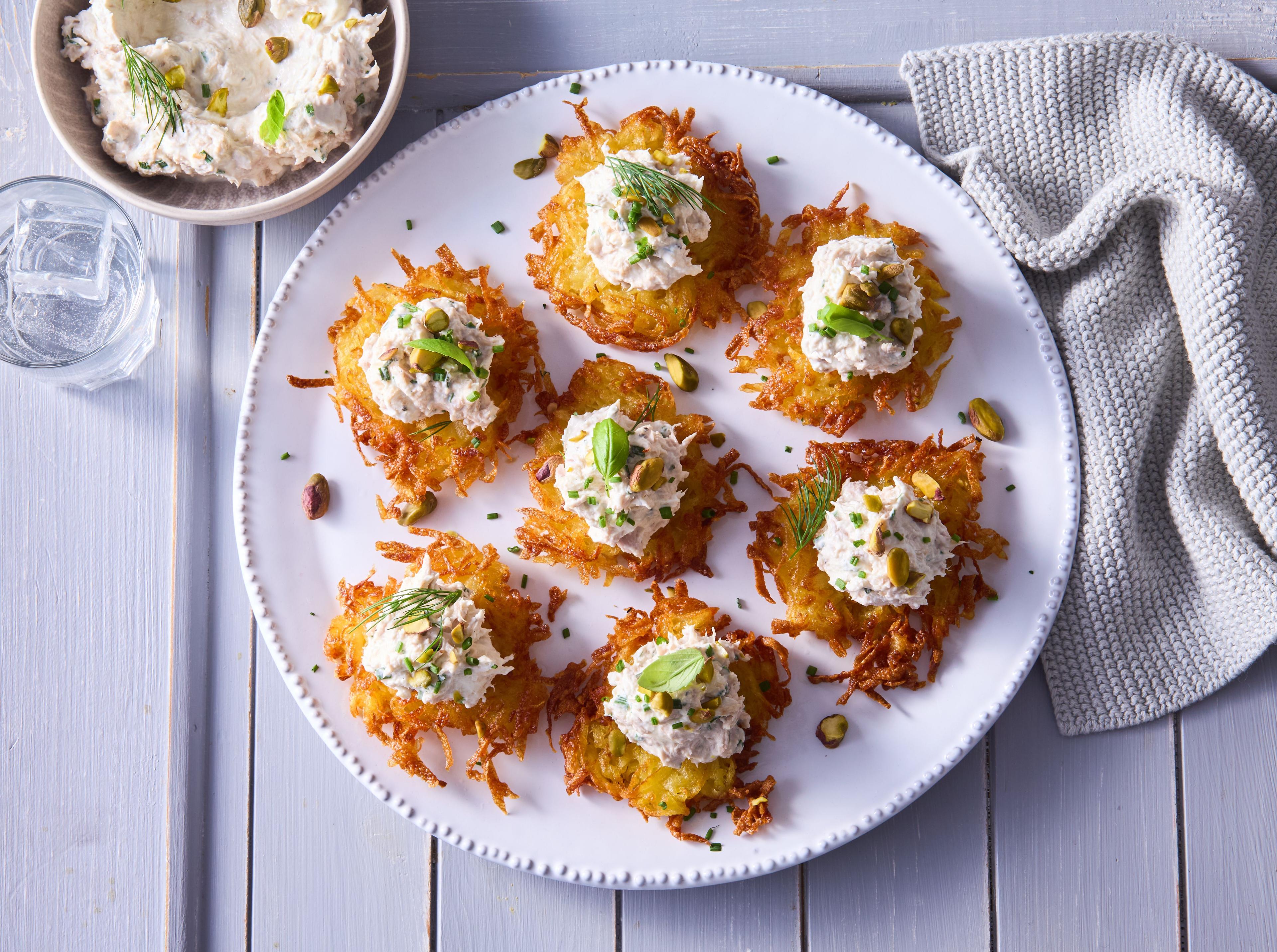 Zemiakové rösti s tuniakom