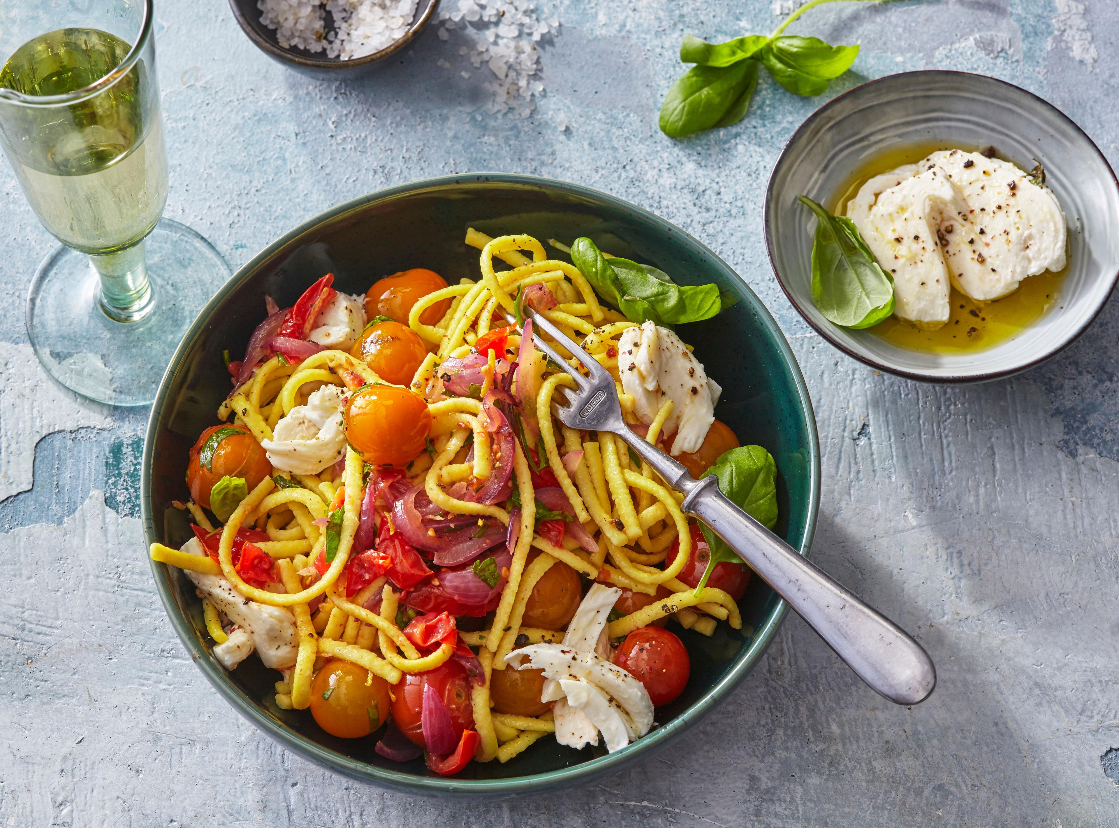 Caprese špecle