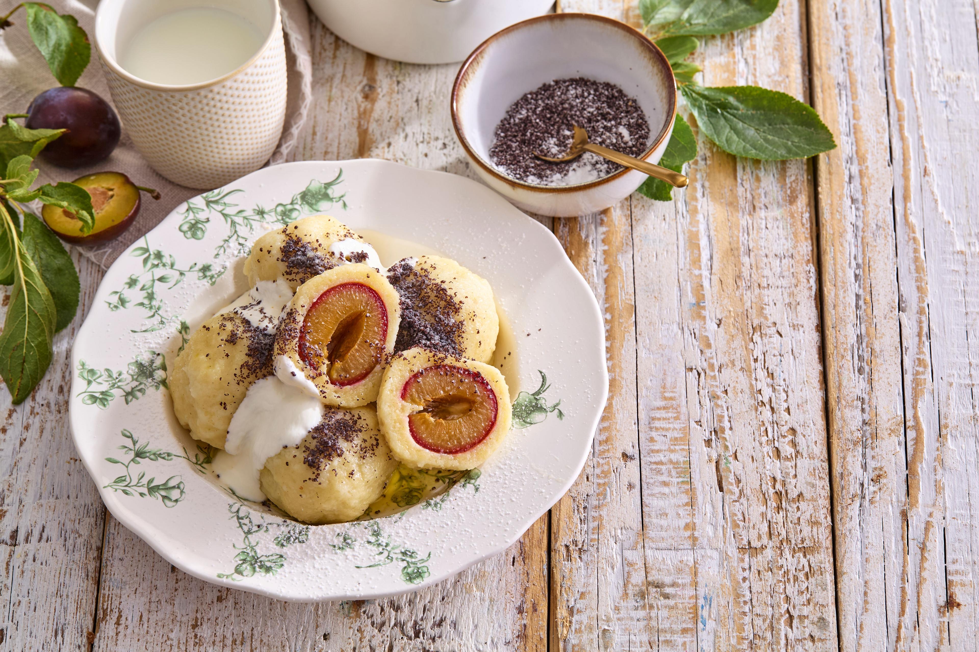 Slivkové knedličky so zemiakového cesta