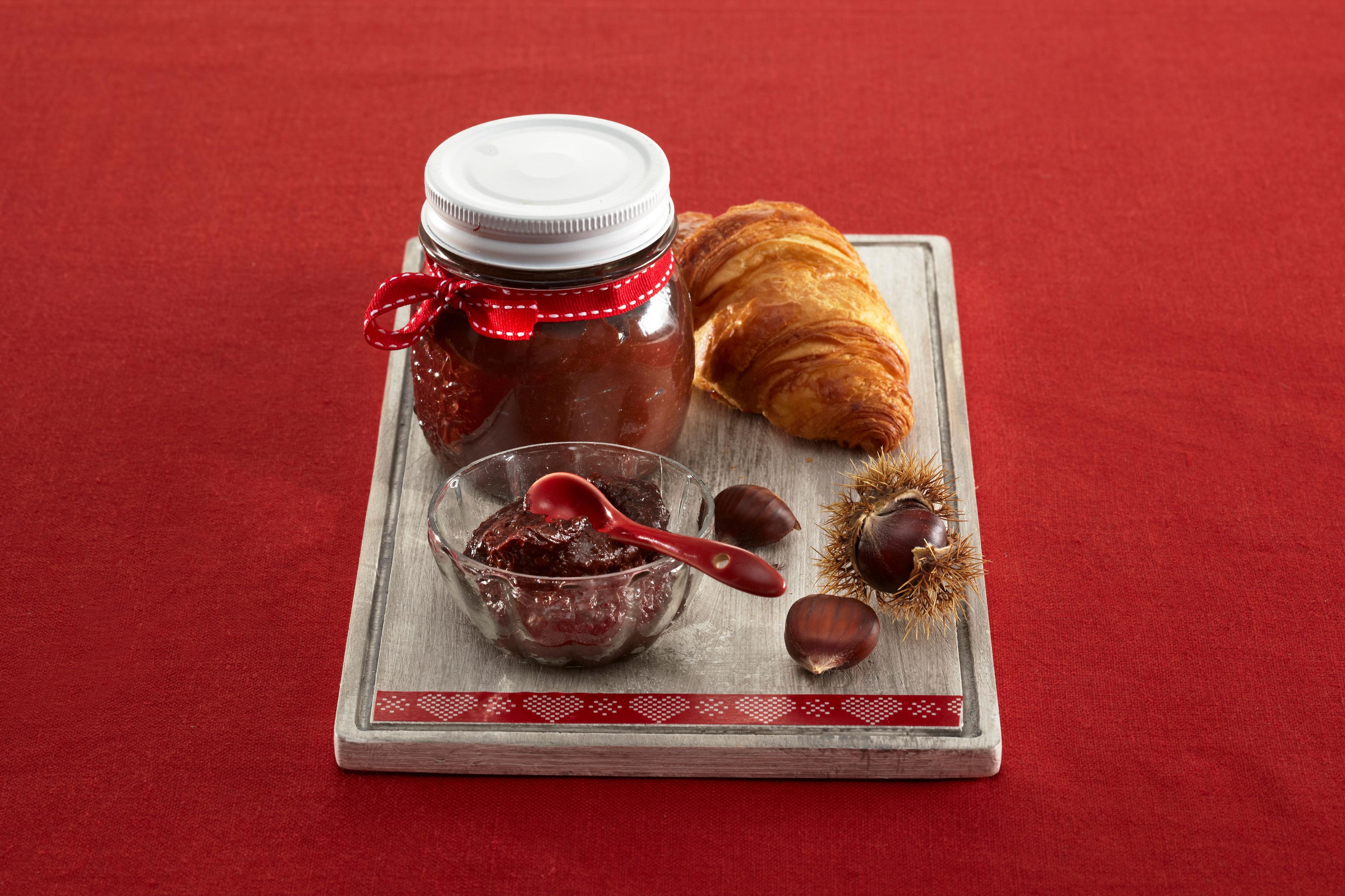 Domáca gaštanová nutella