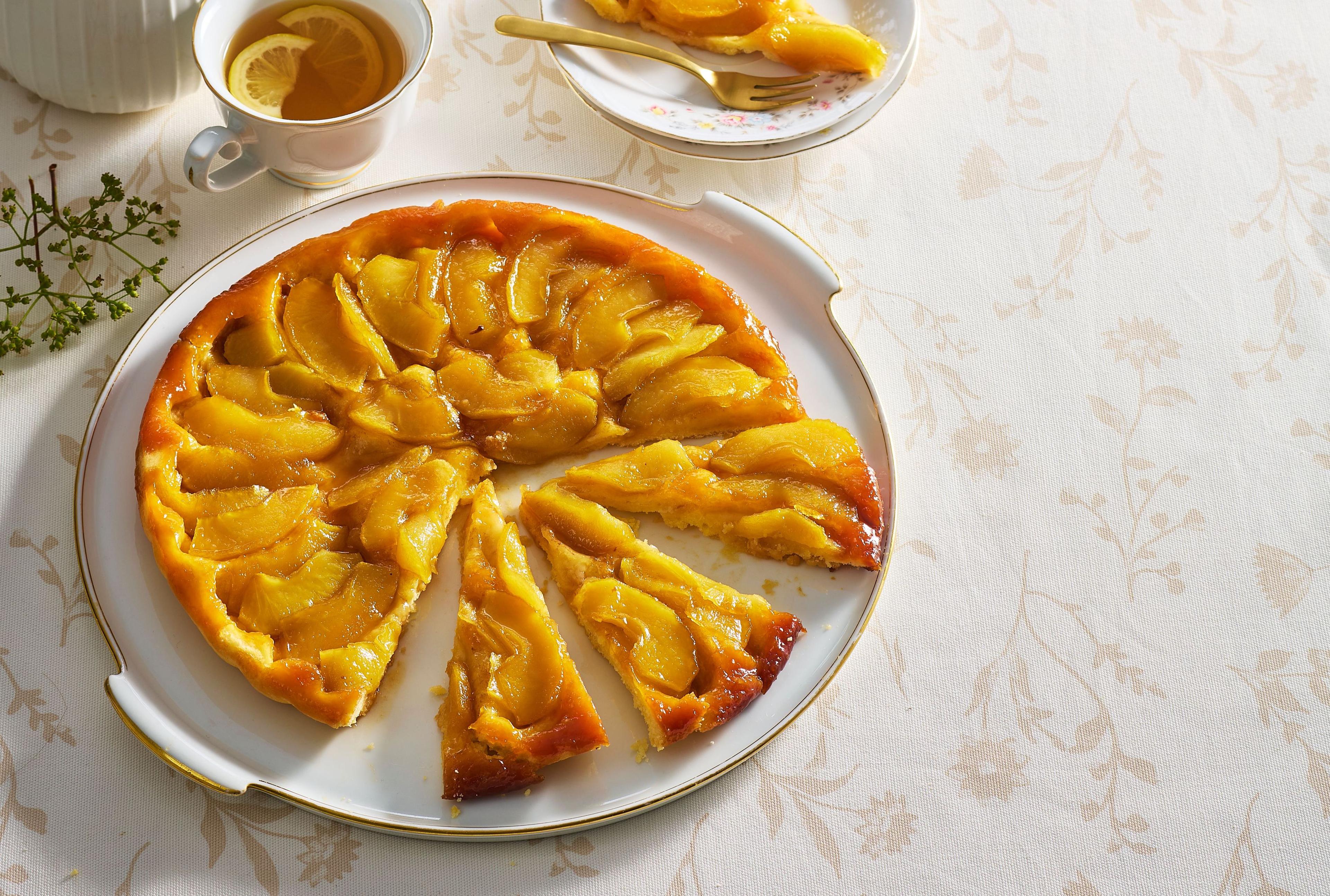 Jednoduchý jablkový tarte tatin