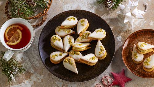 Pistáciové sušienkové kvapky