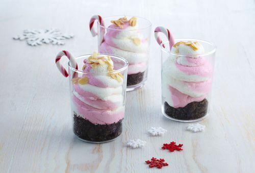 Tvarohový mikulášsky pohár