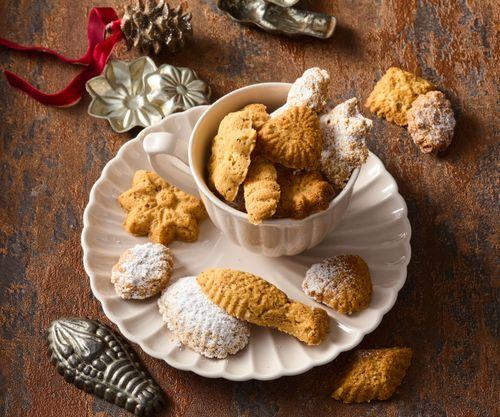 Vianočné mandľové labky