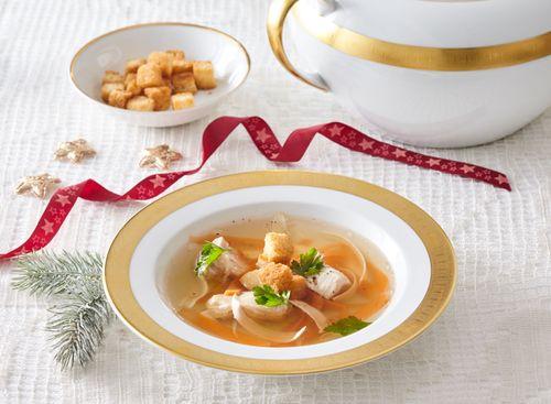 Vianočná kapria polievka