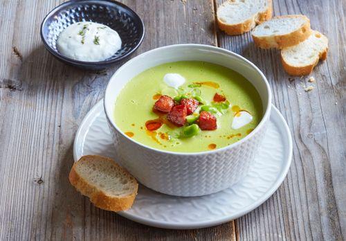 Fazuľová polievka z fava fazule