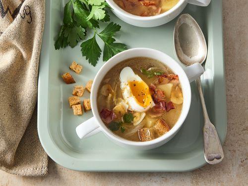 Tatranská cesnaková polievka