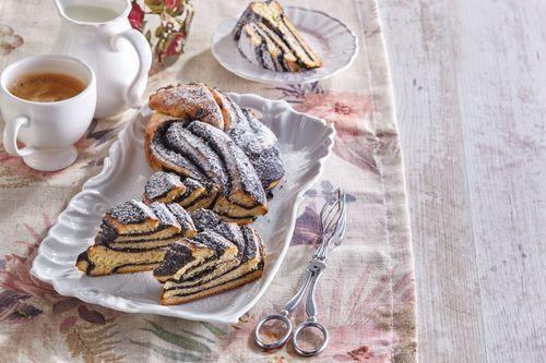 Kysnutý čokoládový pletenec