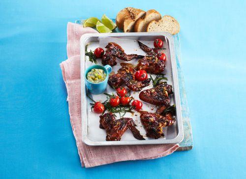 Zázvorové kuracie krídelká