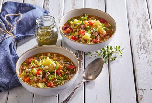 Talianska polievka minestrone