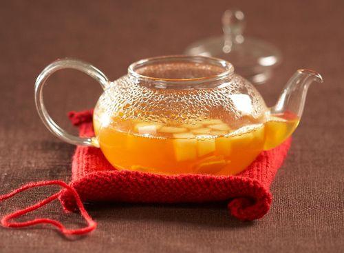 Jablkový čaj so zázvorom