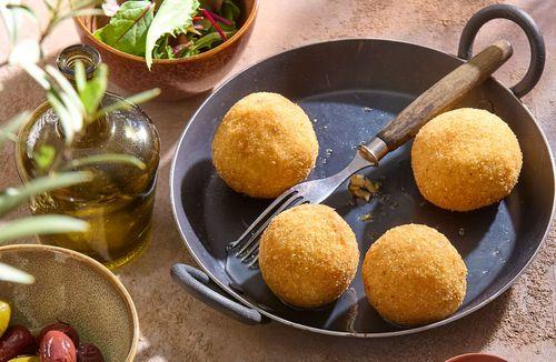 Smažené ryžové guľôčky Suppli