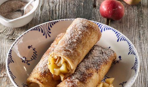 Jablkové palacinky so škoricou