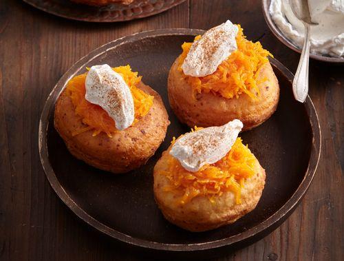 Zemiakové šišky s mrkvovým džemom