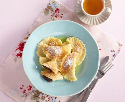 Tvarohové taštičky so slivkovým lekvárom