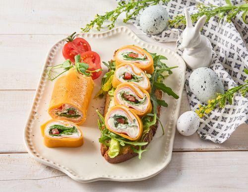 Veľkonočná syrová roláda