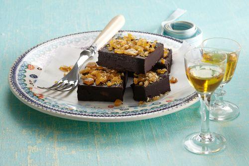 Likérové pralinky s mandľovým krokantom