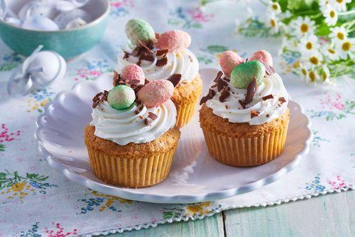 Veľkonočné mrkvové cupcakes