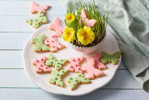 Jarné motýlie sušienky