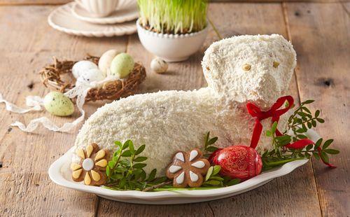 Kokosový baranček s vaječným likérom