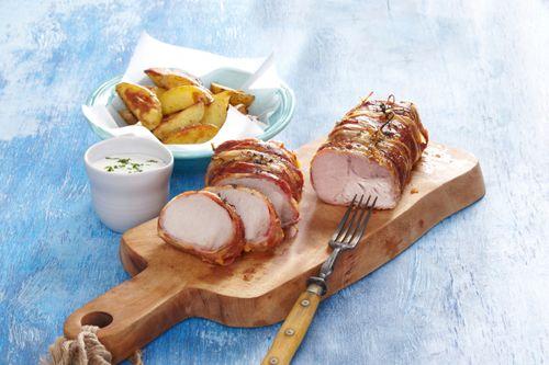 Bravčové karé v slaninovom kabátiku