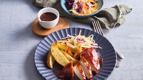 Kuracie prsia s medovou barbecue omáčkou