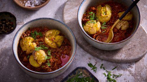 Mleté mäso zapečené so zemiakmi