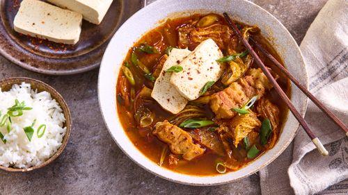 Kórejská pikantná polievka