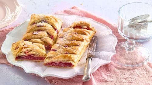 Rýchly lístkový závin s džemom