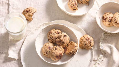 Proteínové sušienky s čokoládou