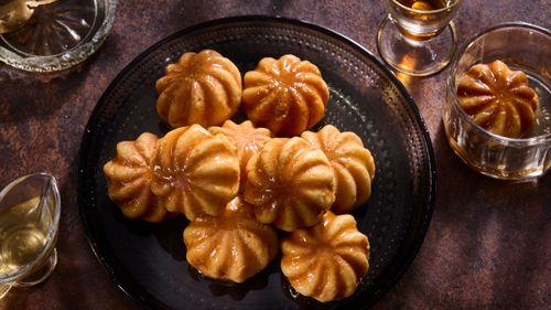 Minibábovky v rumovom sirupe