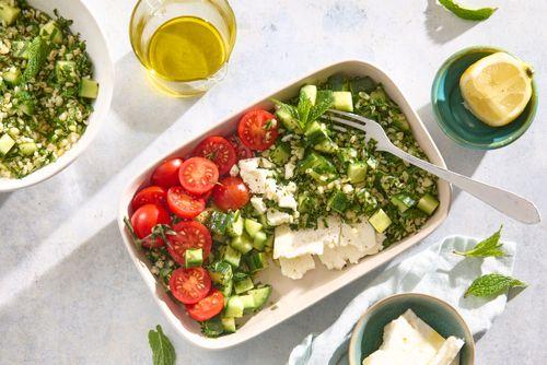 Uhorkový tabouleh
