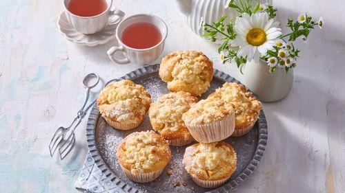 Jablkové muffiny s kefírom a mrveničkou