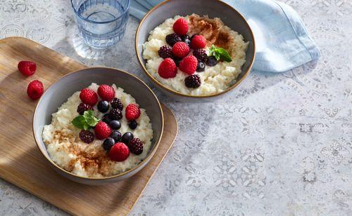 Raňajková ryžová kaša