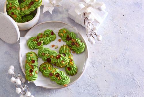 Pistáciové tyčinky s kandizovaným ovocím