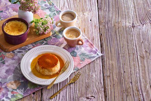Sladký karamelový flan