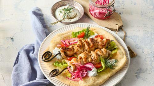 Domáci kurací kebab