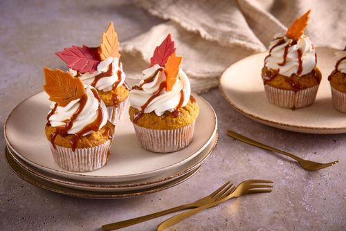 Tekvicové muffiny s muškátovým orieškom