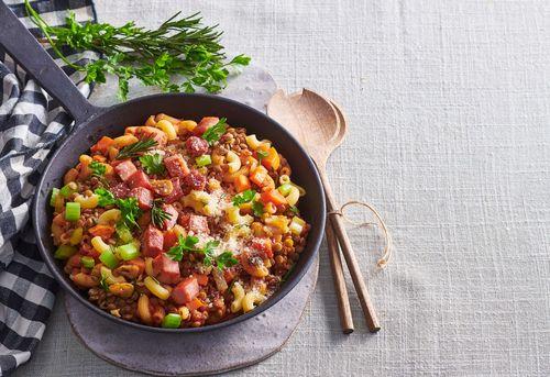 Cestoviny so šošovicou