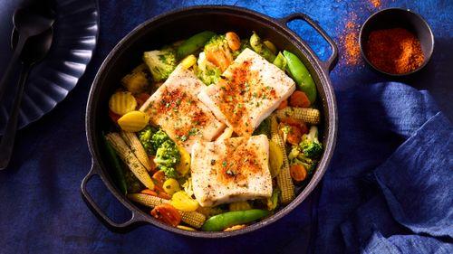 Filé s kráľovskou zeleninou