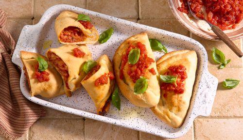 Calzone so sušenou šunkou